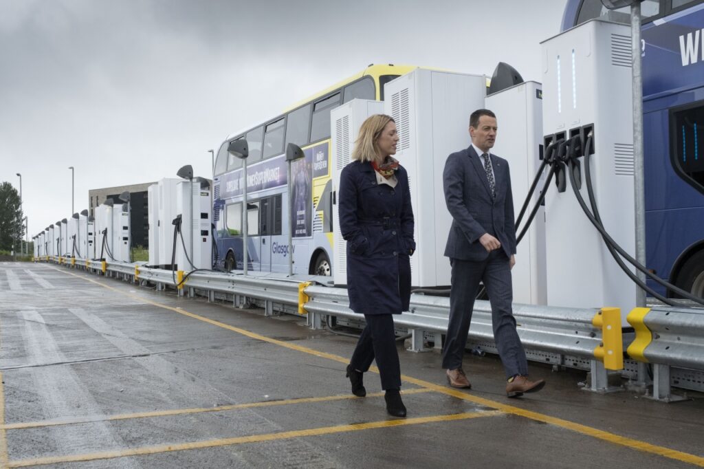 UK’s largest electric vehicle (EV) rapid-charging centre