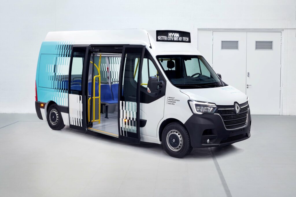 MASATS - Hydrogen Minibuses with MASATS doors