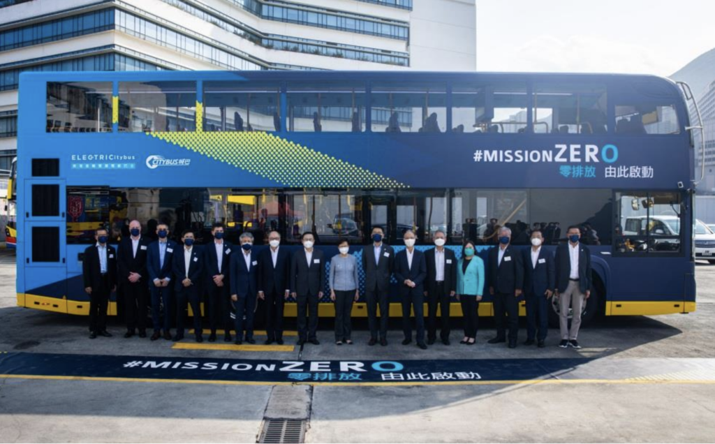 Hong Kong Double-Decker Electric Bus