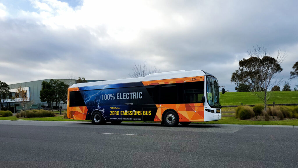 Melbourne Electric Bus Depot