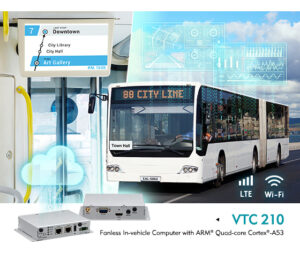Vtc Peripherals The Fanless In-Vehicle Computer VTC 210, Break Ground for Smart Traffic