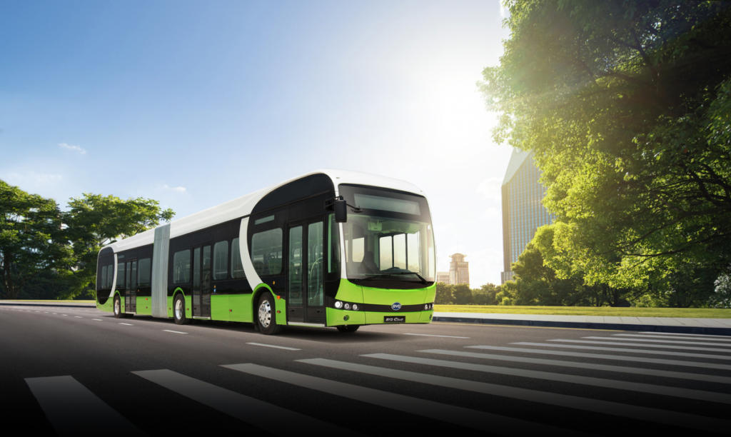 BYD Articulated electric buses