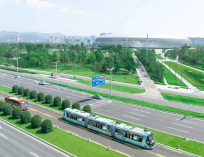 Autonomous Rail Rapid Transit Buses Complete Trials in Chengdu