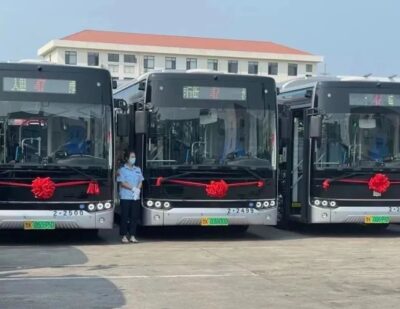 China: CRRC Delivers C10 Electric Buses to Weihai