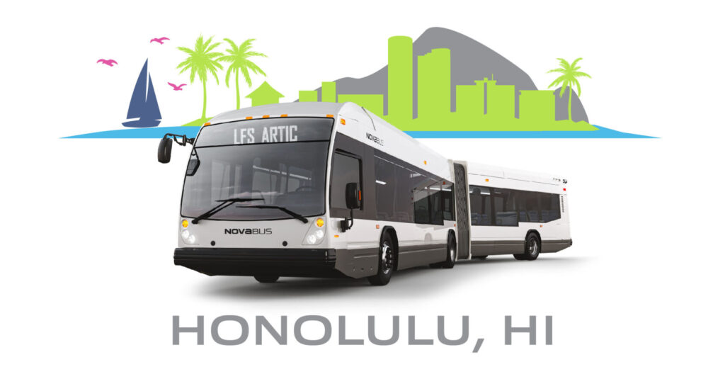 Nova Bus Honolulu