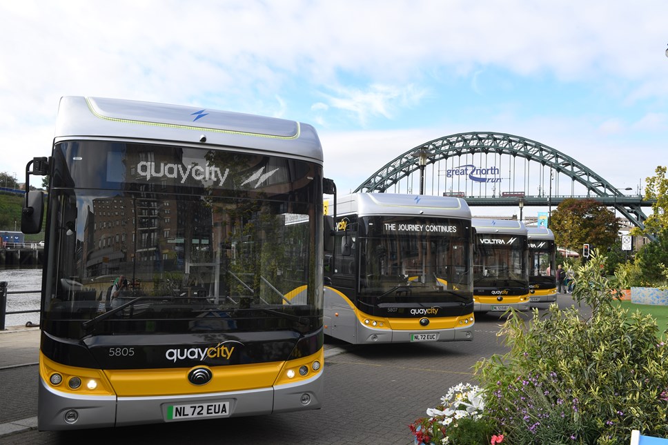 Electric Buses North East