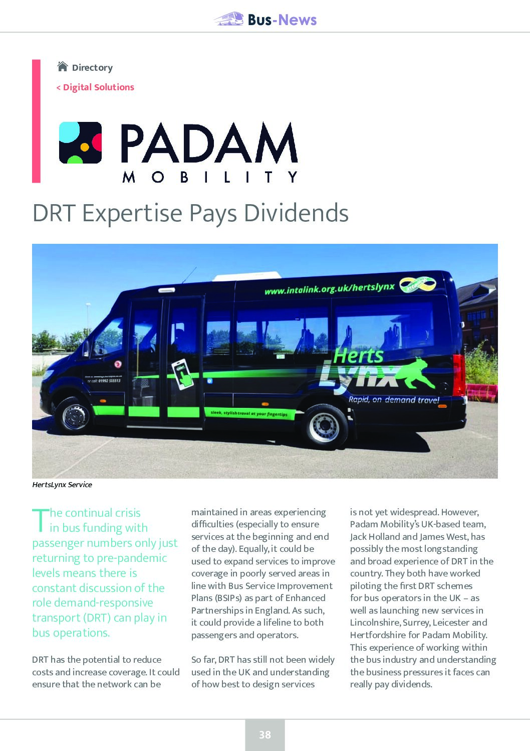DRT Expertise Pays Dividends