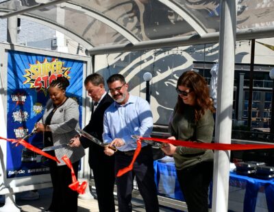 US: IndyGo Cuts Ribbon on Its First Bus Super Stop