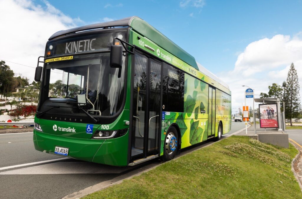 Kinetic battery-electric bus for Australia's Gold Coast