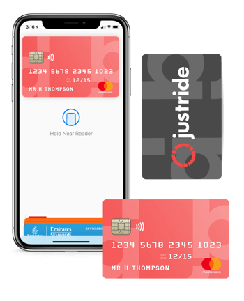 Masabi Open Payments alongside iPhone X Apple Pay +NFC Card