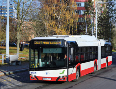 Czech Republic: Ústí nad Labem Exercises Option for Škoda 27Tr Trolleybuses