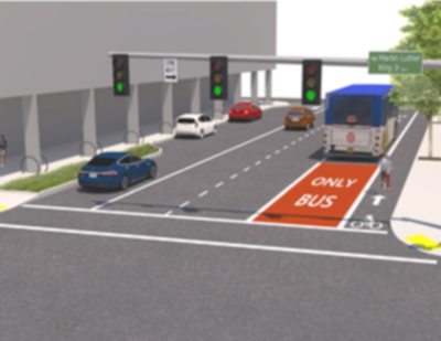 New Bus Lane to Improve TriMet Transit Times in Portland, Oregon