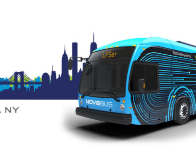 New York MTA Orders 5 Nova Bus LFSe+ Electric Buses
