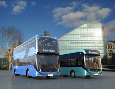 Alexander Dennis Unveils Its Enviro400EV and Enviro100EV Buses