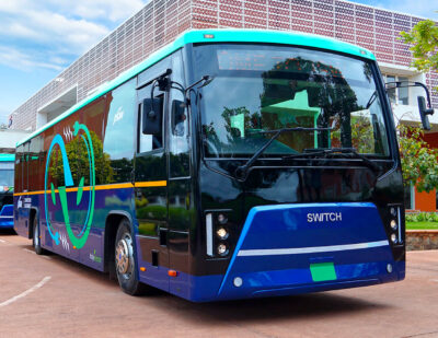 India: Switch Mobility Delivers 71 Electric Buses to JSW