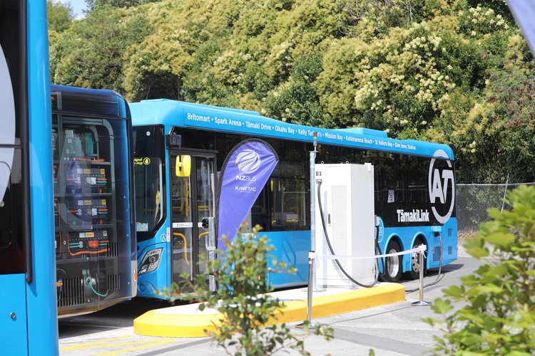 Electric Bus Depot New Zealand