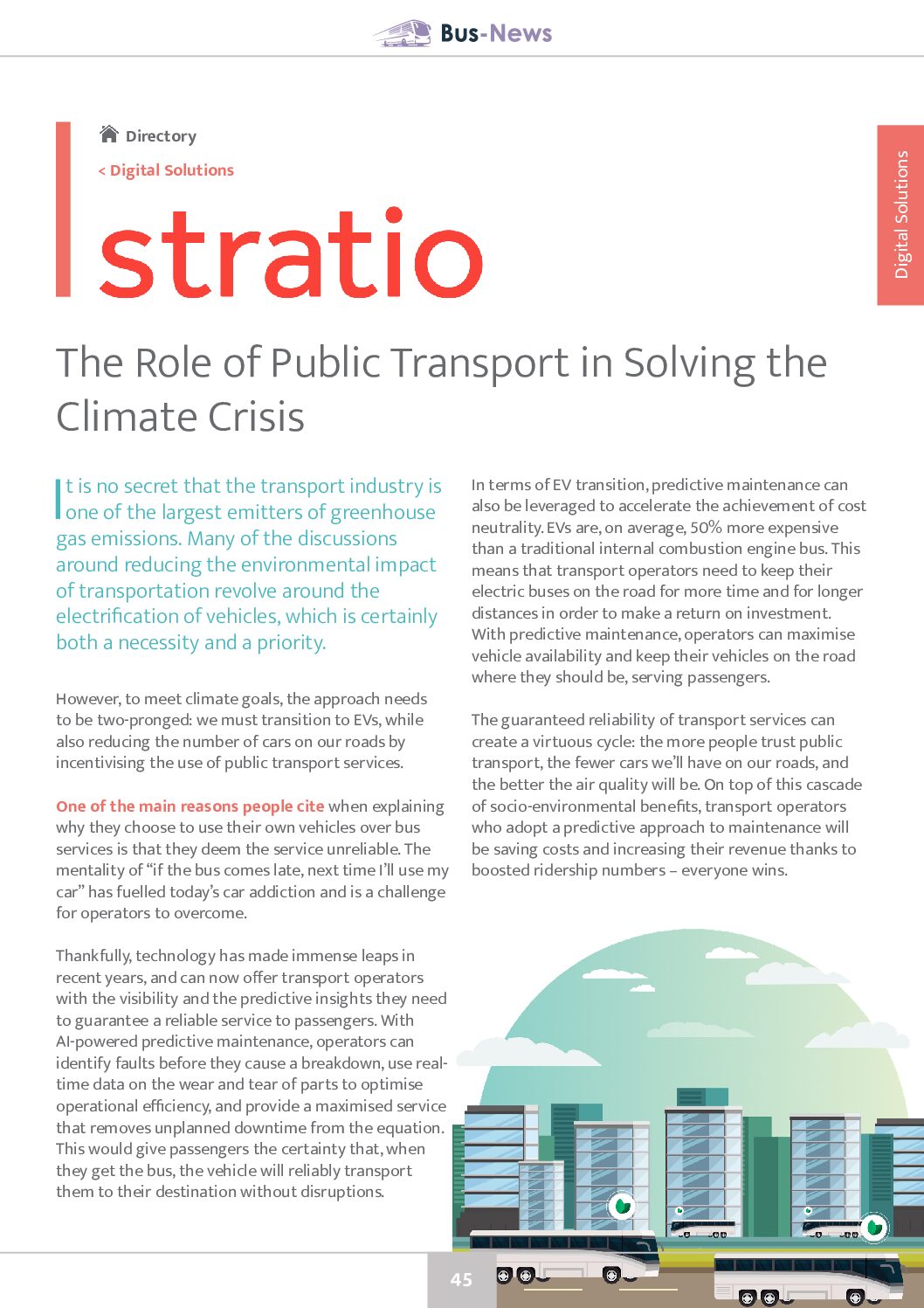 The Role of Public Transport in Solving the Climate Crisis