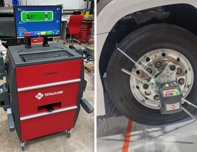 Linburg Coach Travel Invests in Totalkare Wheel Alignment System