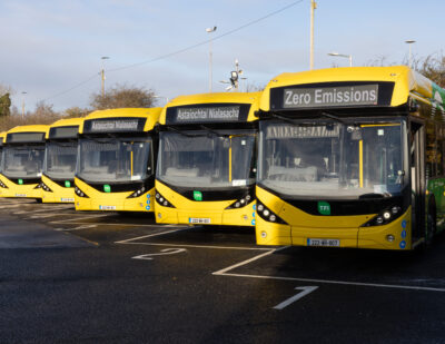 Athlone Becomes Ireland’s First All-Electric Bus Town