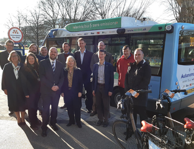 First Bus Launches Electric Autonomous Bus Service in Oxfordshire
