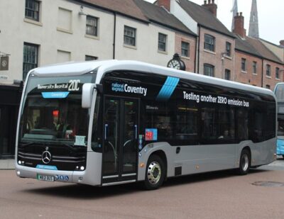 National Express Coventry Trials eCitaro Electric Bus
