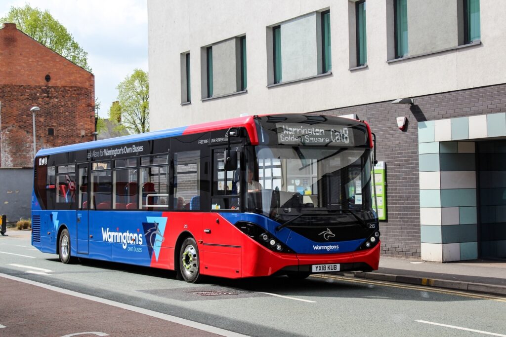 Warrington Electric Buses