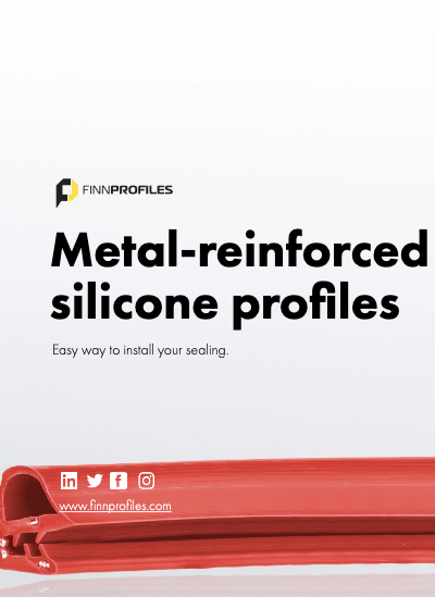 Metal-Reinforced Silicone Profiles