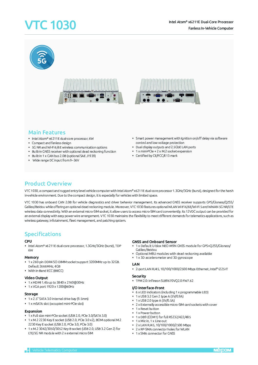 Infotainment System - Technical Overview - miniSim