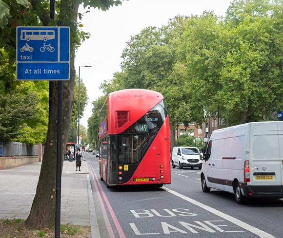 London Bus Lane