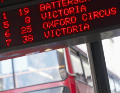 TfL to Install More than 300 Real-Time Bus Information Boards