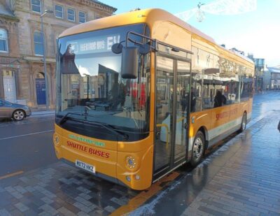 Scotland: Mellor Delivers Sigma 8 Electric Buses in Ayrshire