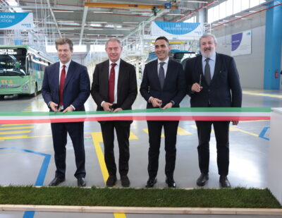 Italy: IVECO BUS Opens Foggia Manufacturing Plant