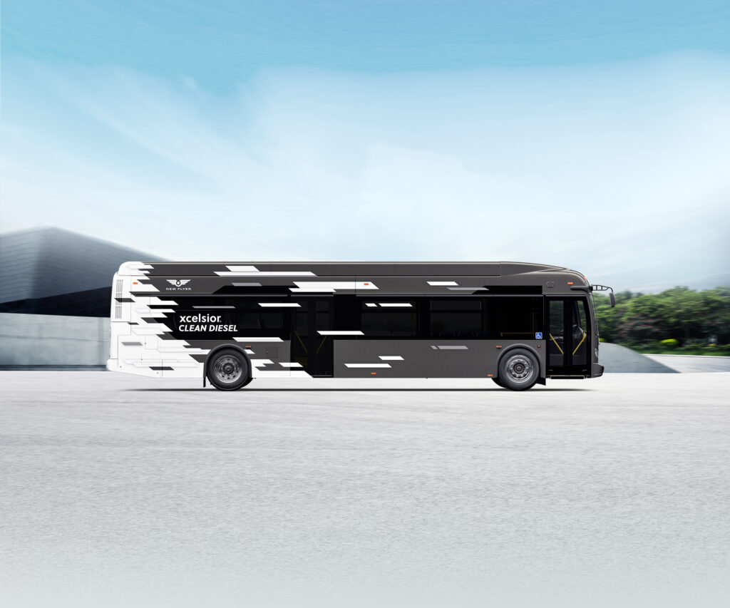 NFI will deliver 116 Xcelsior Clean Diesel buses to New York