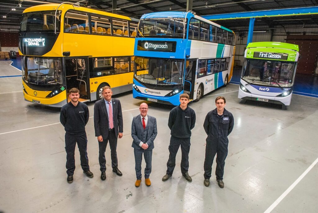 first larbert depot buses