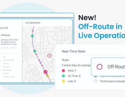 Introducing Off-Route Vehicles in Live Operations