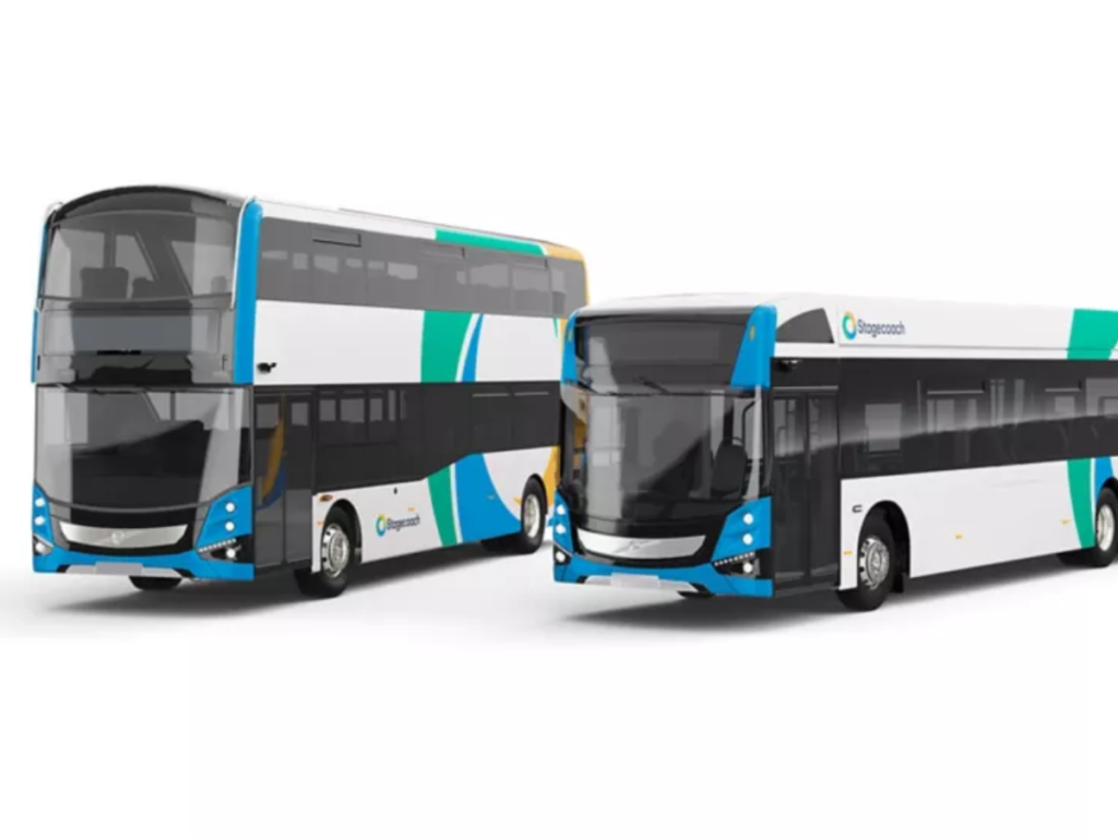 The 189 new Volvo BZL Electric double deckers and single deckers will operate in Stockport and London