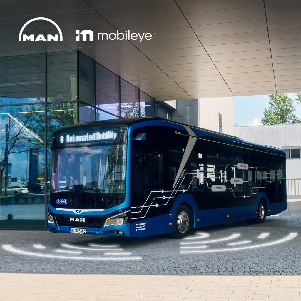 MAN Truck & Bus to make city buses autonomous with Mobileye