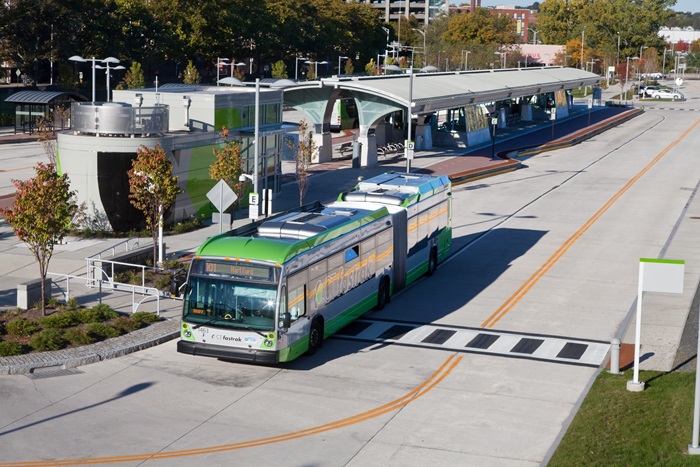 Automated Buses on Connecticut’s CTfastrak BRT route