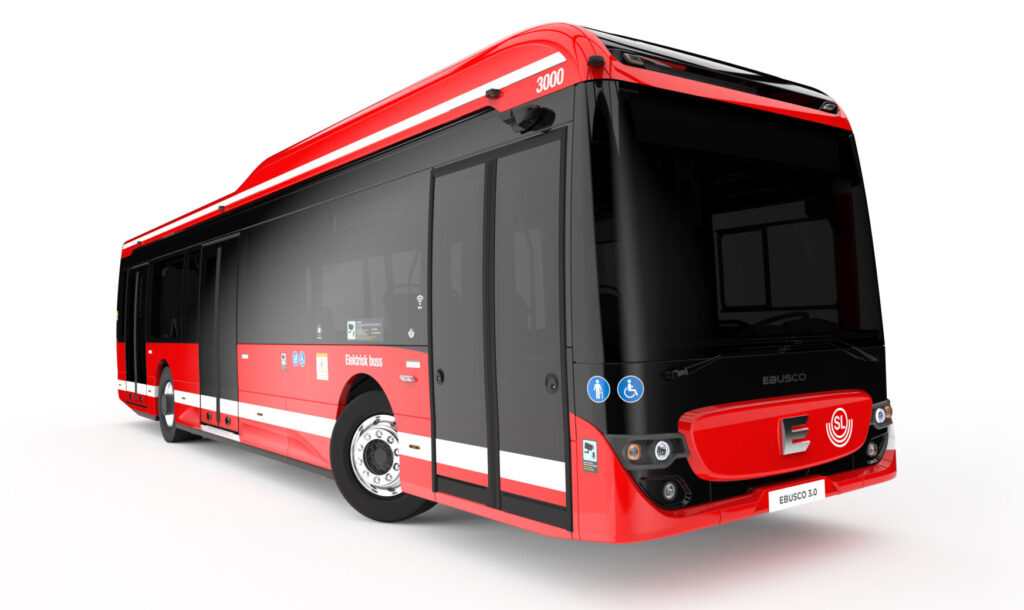 The Ebusco 3.0 buses will be equipped with a >350 kWh battery pack
