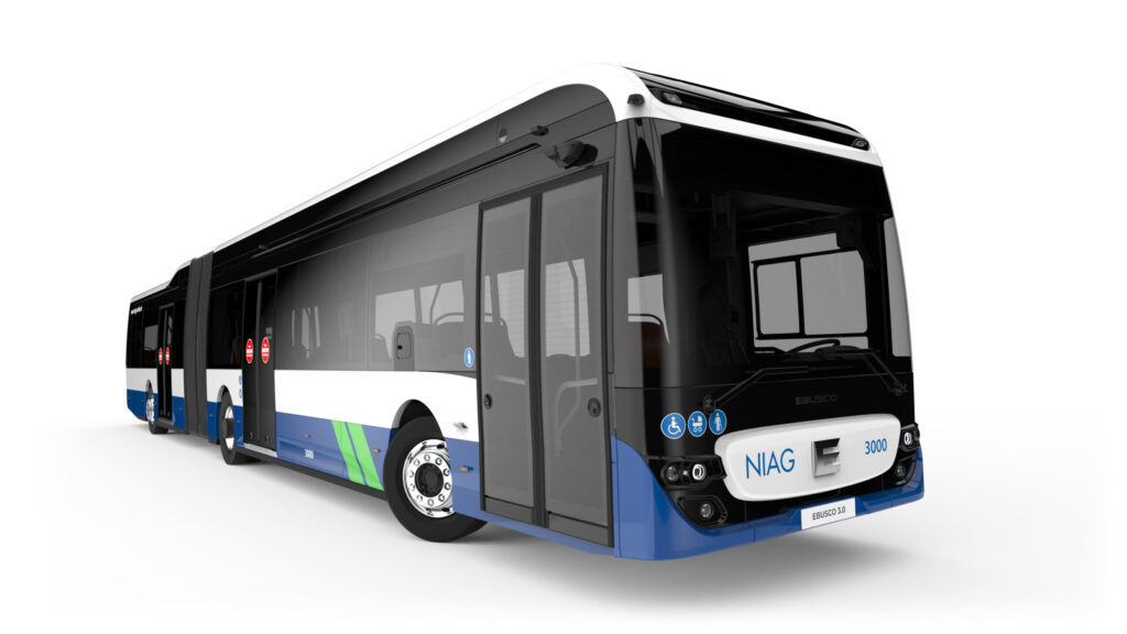 The Ebusco 3.0 18-metre bus for NIAG