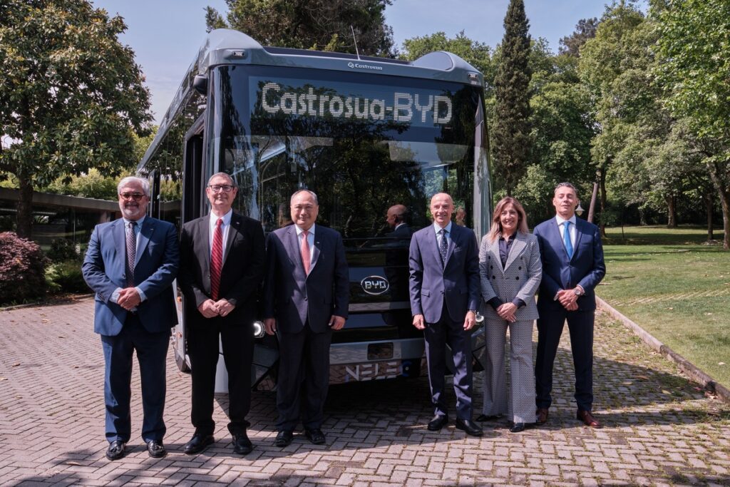 The BYD-Castrosua 12-metre electric bus