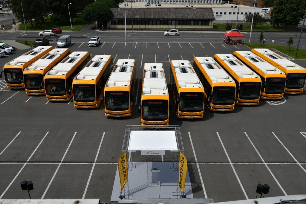 Eleven 12-metre BYD eBuses in Zalaegerszeg, Hungary