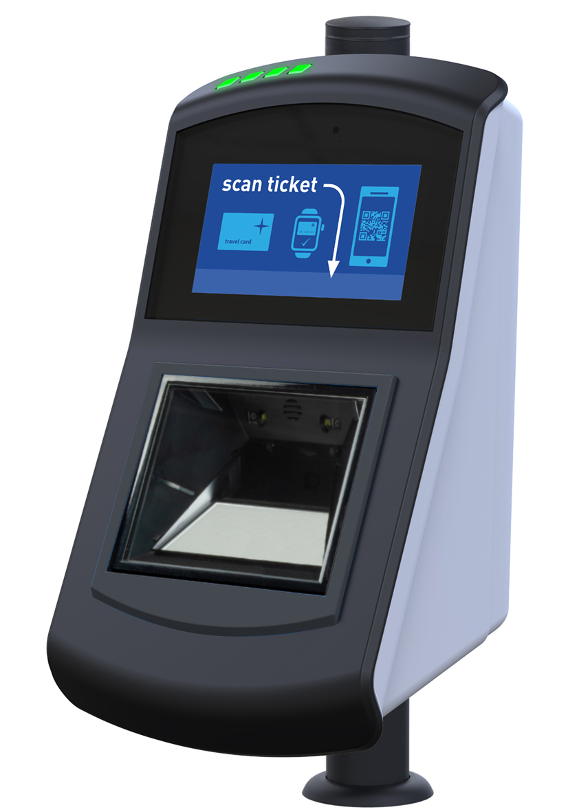 HID VAL 100 – For onboard ticket reading and validation with optional contactless payment capability
