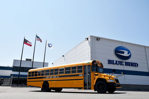 Blue Bird's new Vision electric school bus