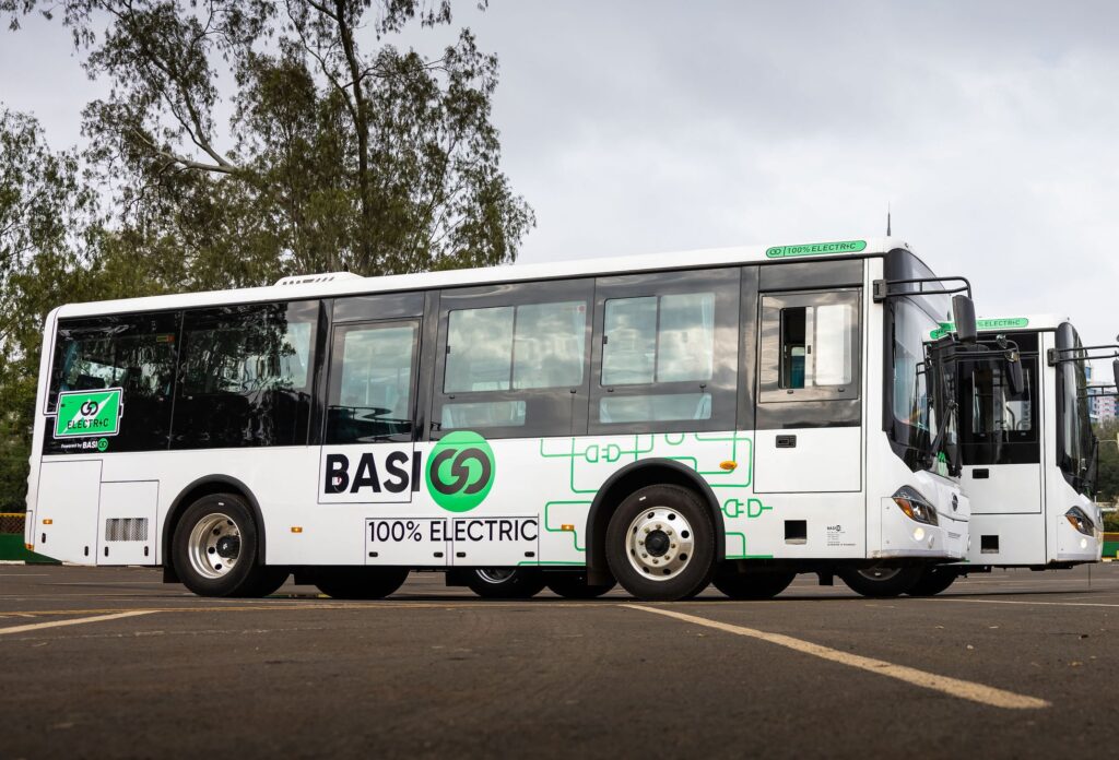 BasiGo's 100% electric buses