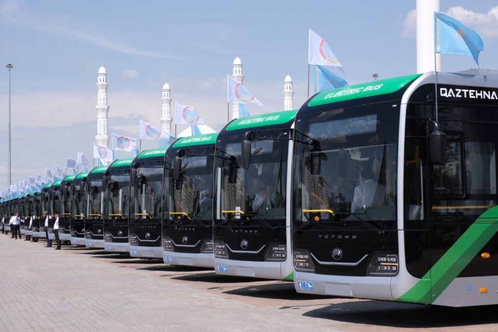 Yutong battery electric buses for Kazakhstan