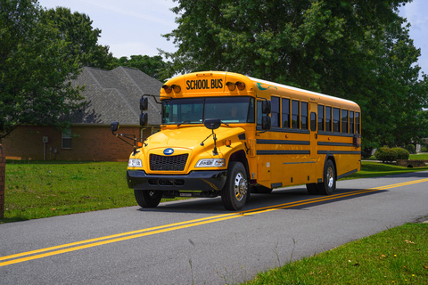 Blue Bird's Vision electric school bus