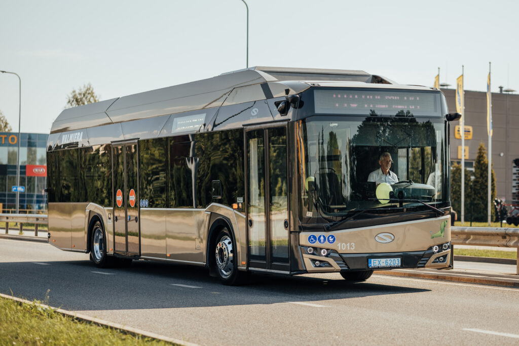 Solaris Urbino 12 electric vehicles delivered to SIA "VTU"