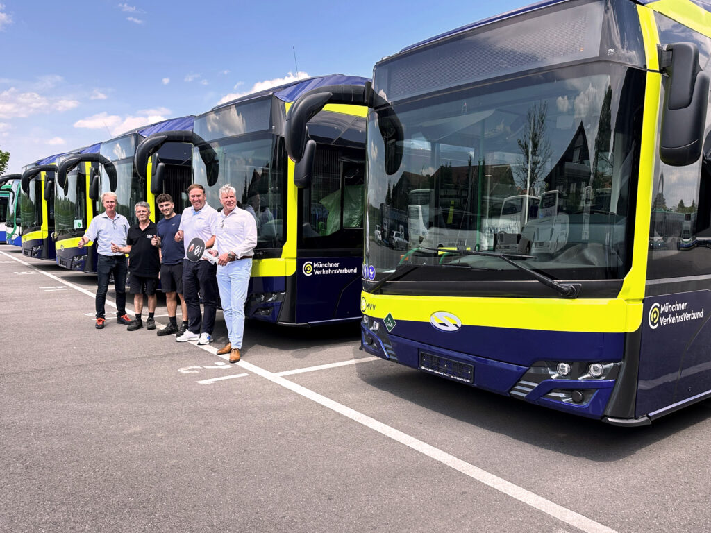 5 Solaris Hydrogen buses delivered to Martin Geldhauser