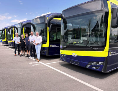 Solaris Delivers 10 Hydrogen Buses in Upper Bavaria